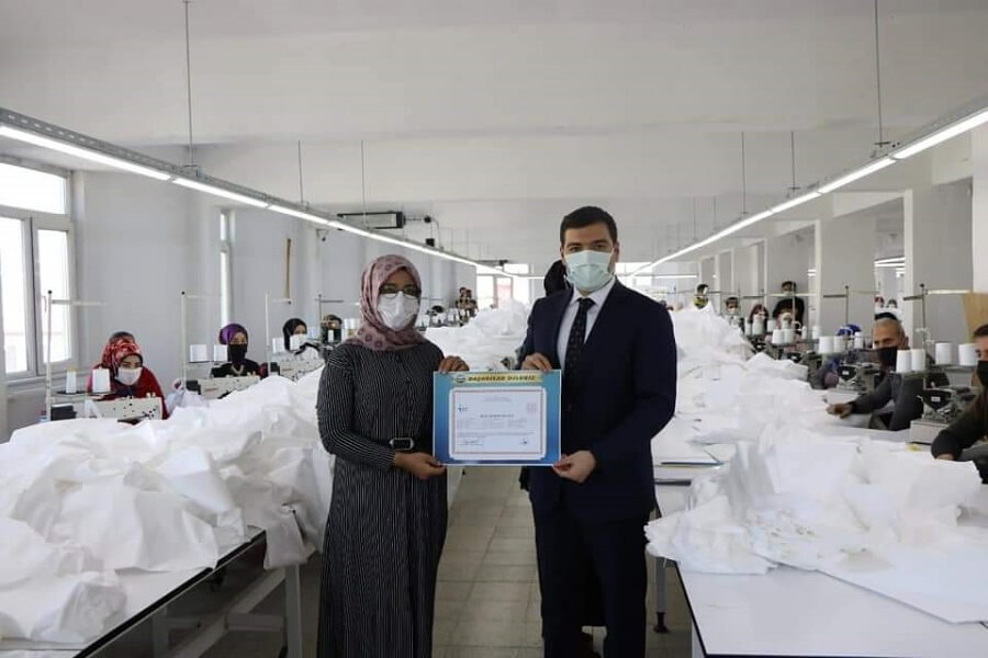 Sivas'ta İstihdam Garantili Mesleki Eğitim Kursu Düzenledik