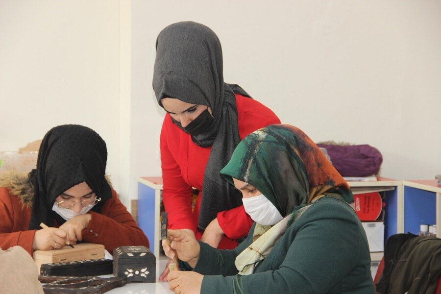 Şanlıurfa'da Mesleki Eğitim Kursu Açtık