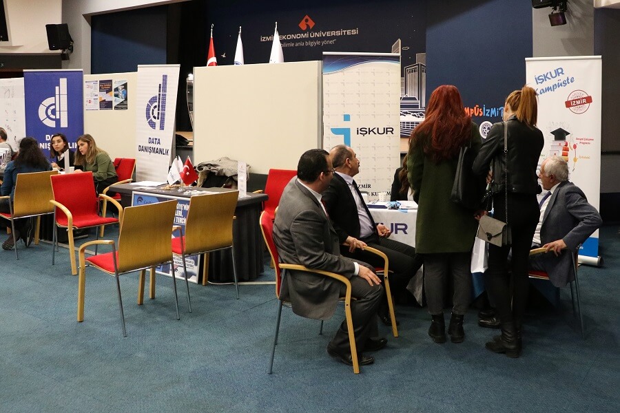 İzmir Ekonomi Üniversitesinde “Kariyer Günü” Etkinliği Düzenlendik