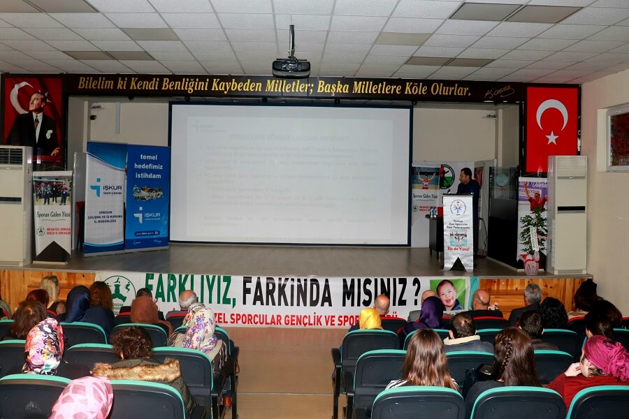 Giresun'da "Engelli İstihdamı Semineri" Düzenlendi