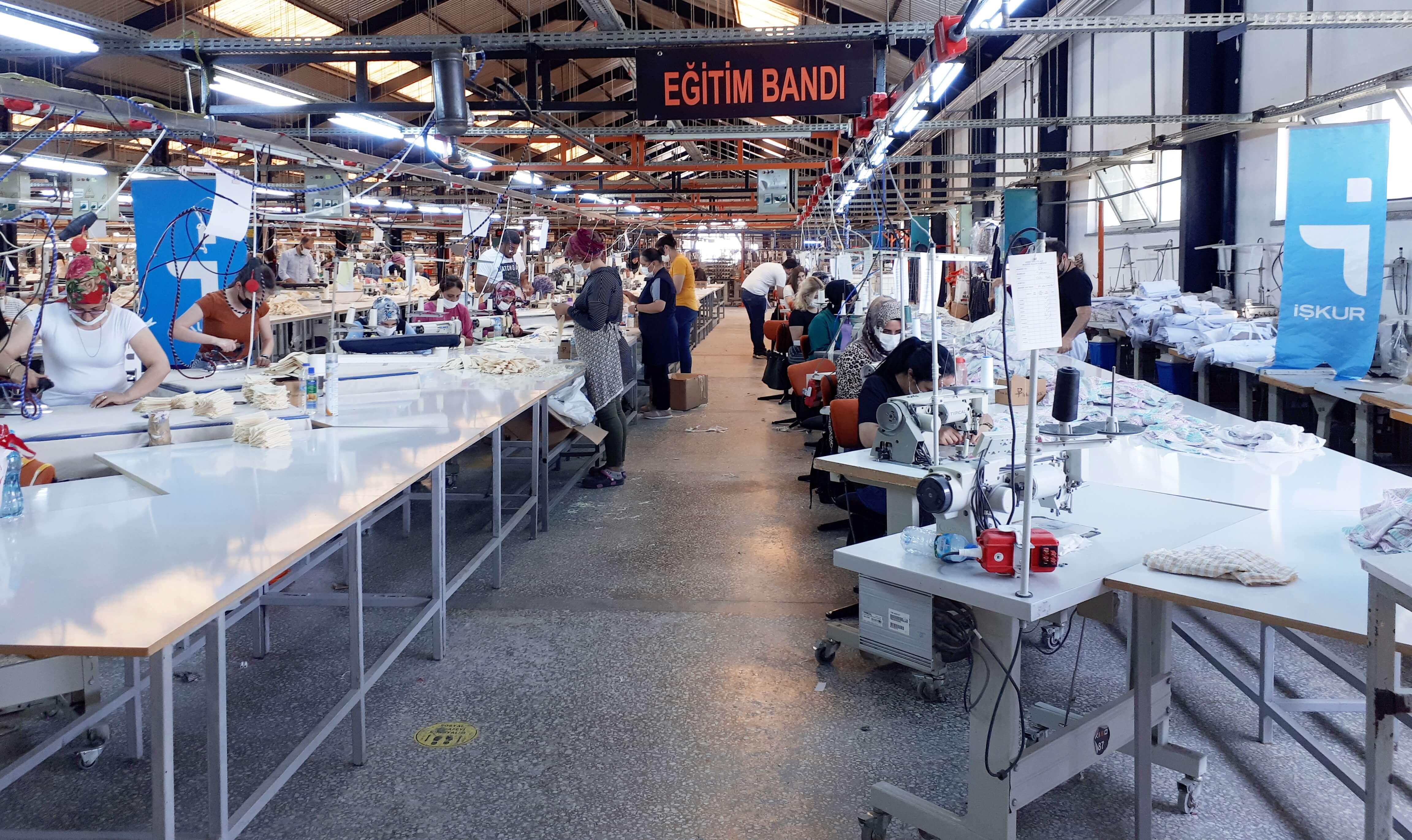 Isparta’da Konfeksiyon İşçisi Mesleğinde İşbaşı Eğitim Programı Başlatıyoruz