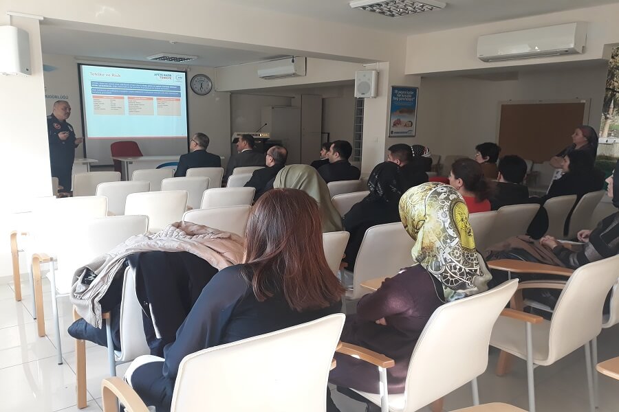 Amasya AFAD İl Müdürlüğü Personelimize Eğitim Verdi