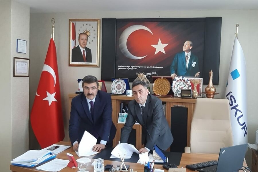 Erzurum'da İŞKUR Hizmet Noktası Protokolü İmzaladık