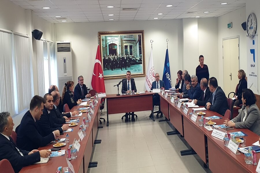 Antalya'da İl İstihdam ve Mesleki Eğitim Kurulu Toplantısı Yapıldı
