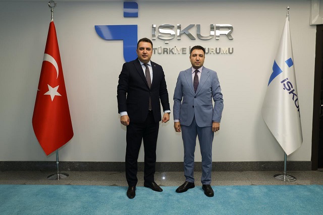 Azerbaycan Devlet İstihdam Ajansı Heyeti İŞKUR'u Ziyaret Etti kapak görseli