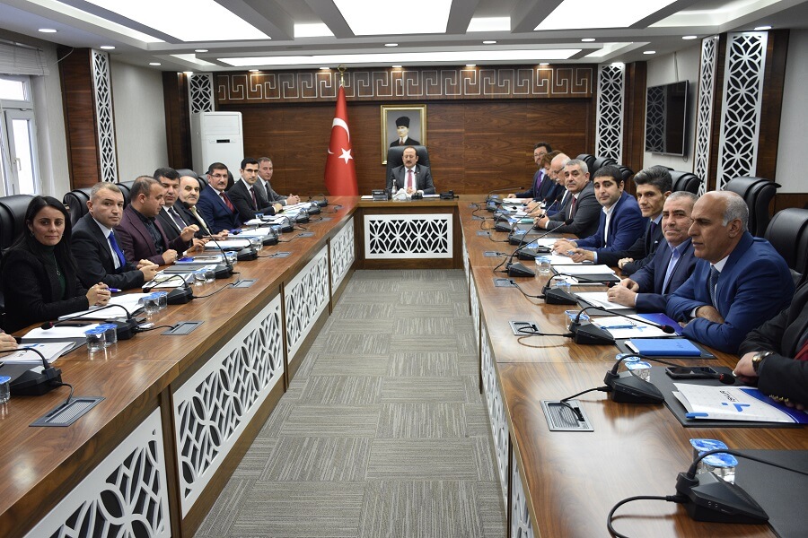 Şırnak İl İstihdam ve Mesleki Eğitim Kurulu Toplantısı Yapıldı