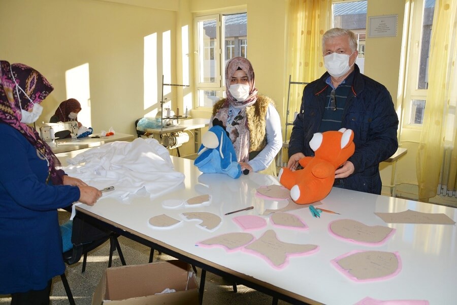 Gaziantep'te Folklorik Bebek Kursu Başlattık