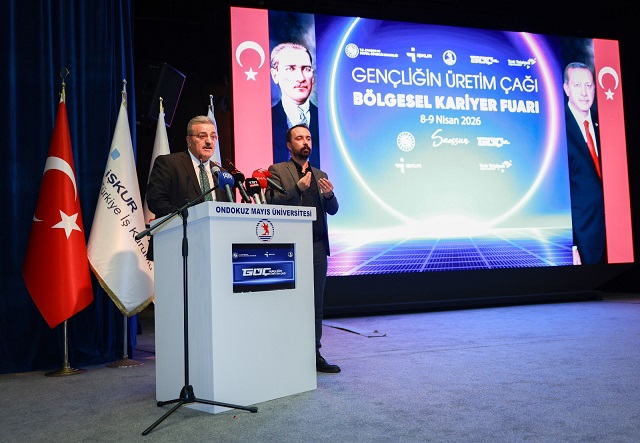 Samsun’da Düzenlenen “Gençliğin Üretim Çağı Bölgesel Kariyer Fuarı” Büyük İlgi Topladı kapak görseli