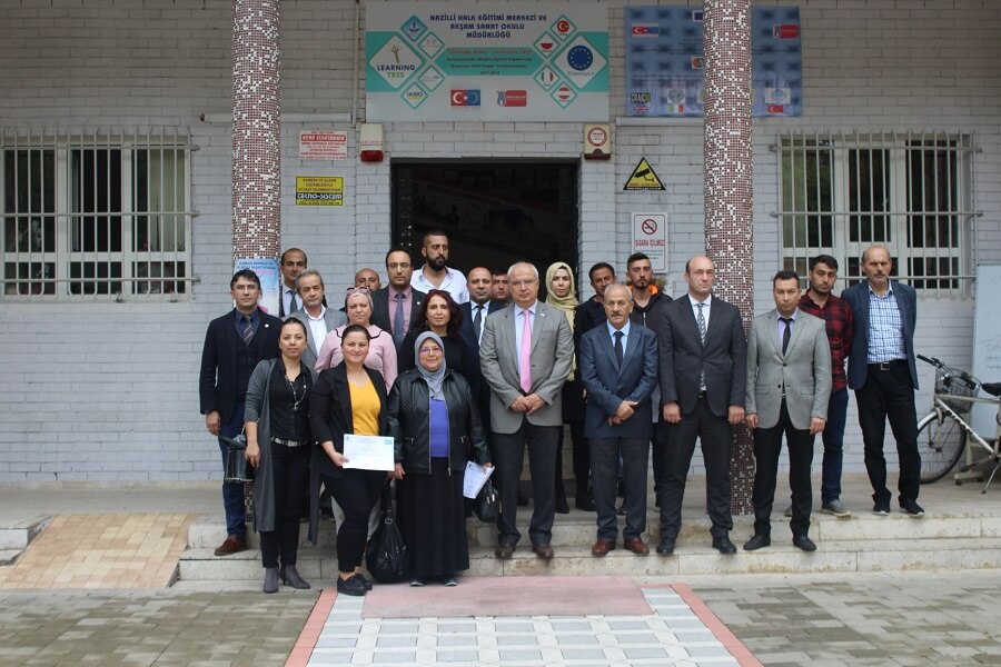Nazilli'de Girişimcilere Sertifikalarını Törenle Verdik