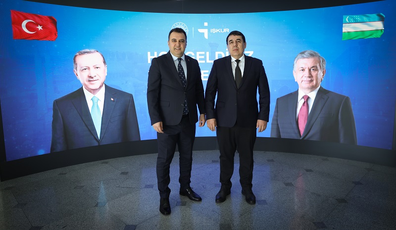 Uzbekistan Delegation visits İŞKUR