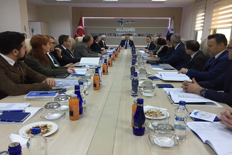Balıkesir İl İstihdam ve Mesleki Eğitim Kurulu Toplantısı Gerçekleştirildi