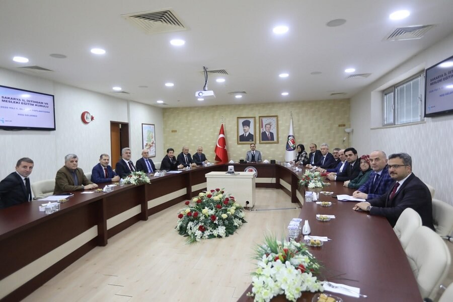 Sakarya'da İl İstihdam ve Mesleki Eğitim Kurulu Toplantısı Gerçekleştirildi