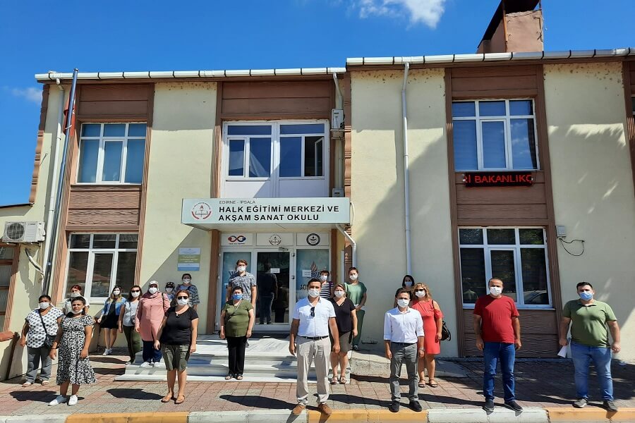Edirne'de Mesleki Eğitim Kursu Başlattık
