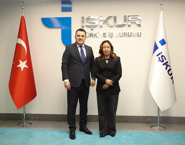 UNDP Türkiye Mukim Temsilcisi Domínguez, İŞKUR’u Ziyaret Etti kapak görseli