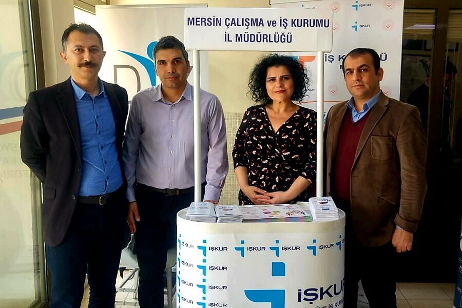 Mersin Turizmde Kariyer Günleri Etkinliğinde Stant Açtık