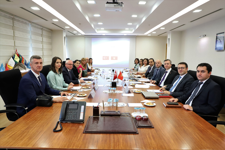 Karadağ Heyeti Kurumumuzu Ziyaret Etti